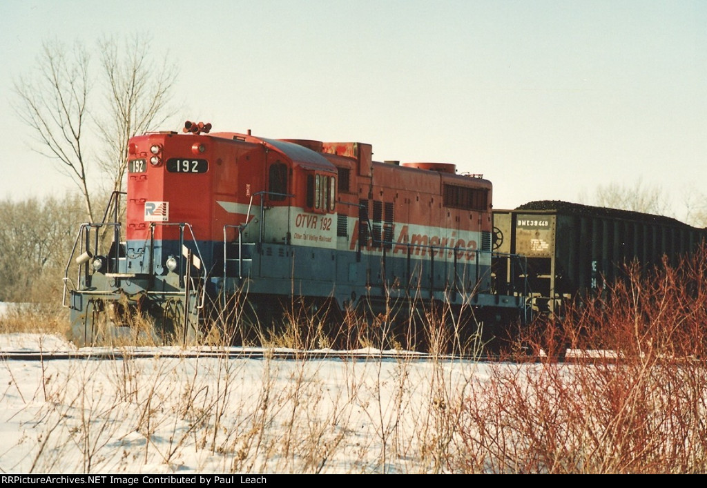 Placed on the end of a loaded coal tran